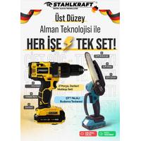 STAHLKRAFT STH 9323 Matkap+ STH 6289 Dal Budama  2'li Set